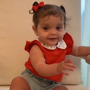 Embellished Peter Pan Collar Shirt